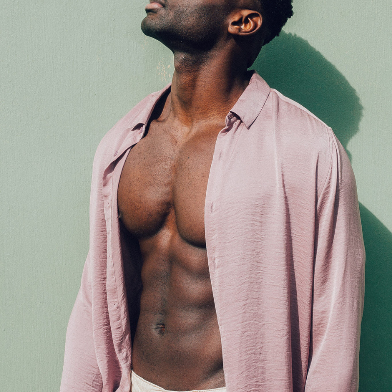 Abdomen Masculino|Depilación láser Alexandrita Pro de Candela