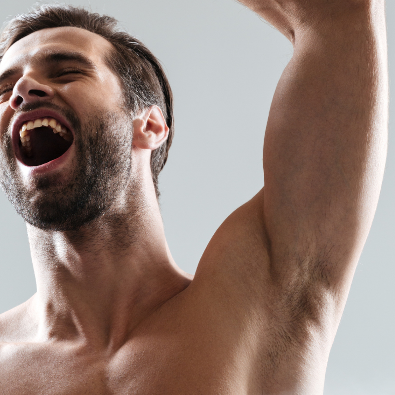 Axilas Masculino |Depilación láser Alexandrita Pro de Candela