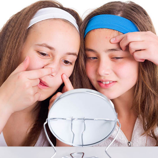 Maskne, limpieza facial Adolescentes