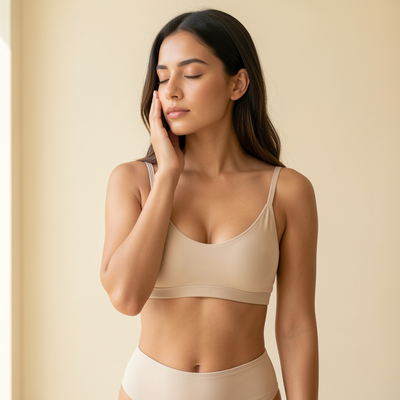 Modelo Kyest piel cuidada — pack rostro completo Alexandrita Pro
