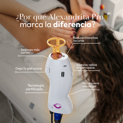 Piernas completas y Axilas| Depilación láser Alexandrita Pro