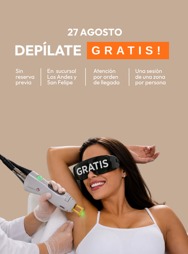 Depílate Gratis 27 de agosto · Kyest